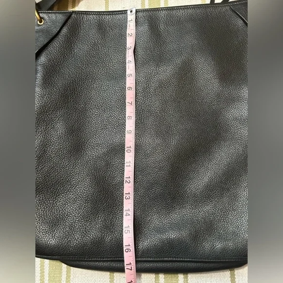 🔥Gucci Rare and unique Crossbody Messenger black Bag XL full leather unisex - Picture 16 of 17